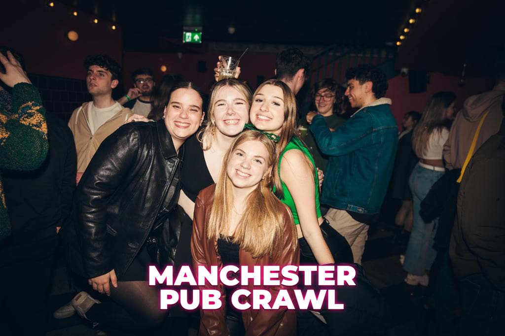 Manchester Pub Crawl / 5 Venues / Free Shots / Drink Deals + MORE! at Salt Dog Slims 