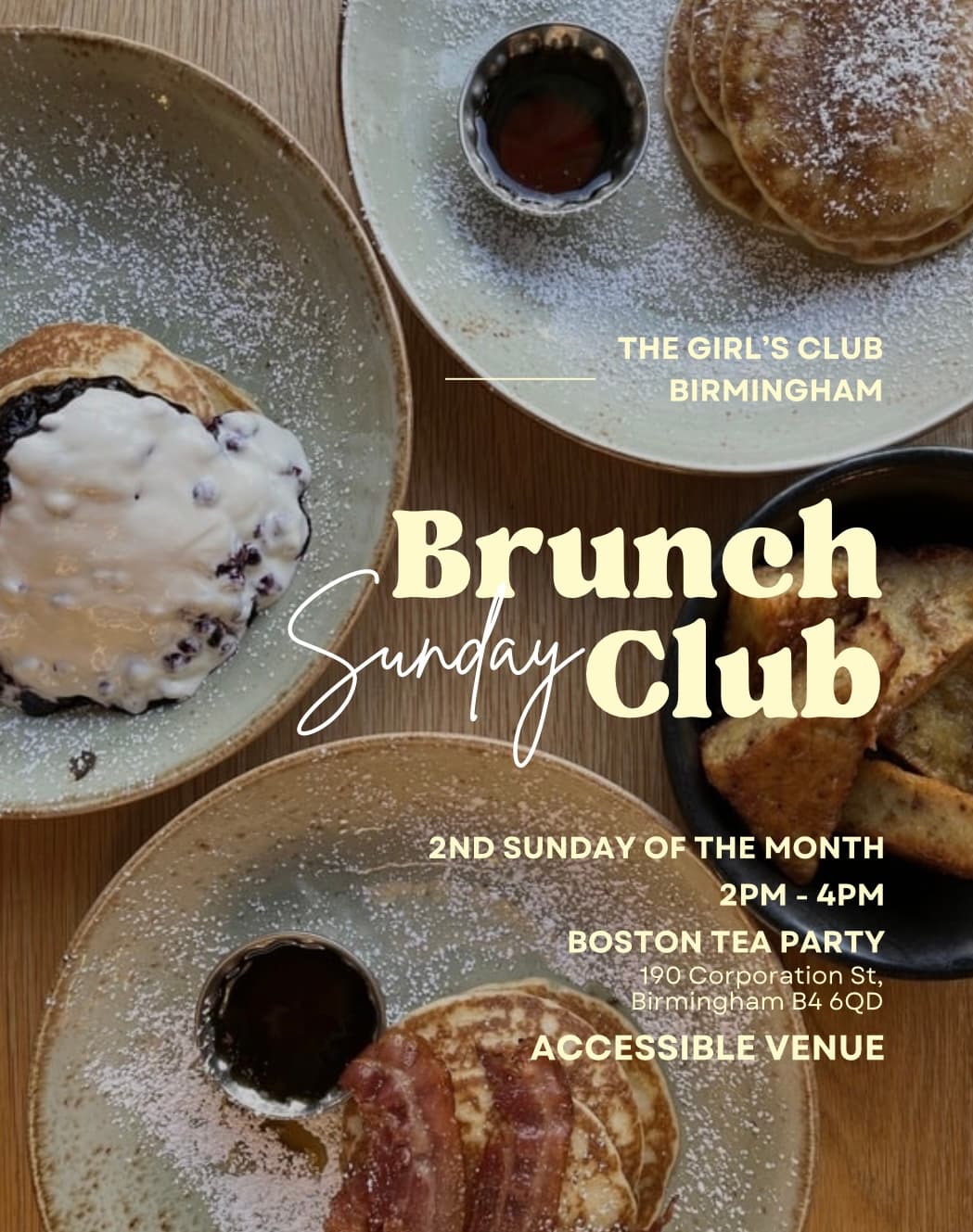 Sunday Brunch Club 🥞 at Boston Tea Party Birmingham