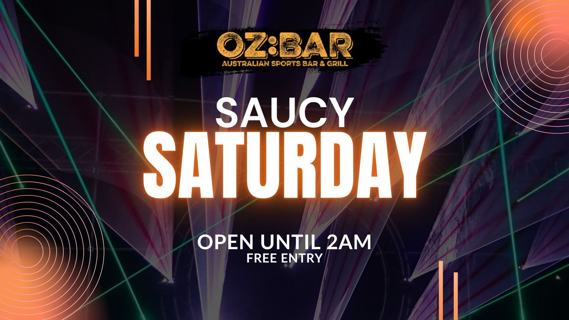 SAUCY Saturday | OZ:BAR | 05.09.26