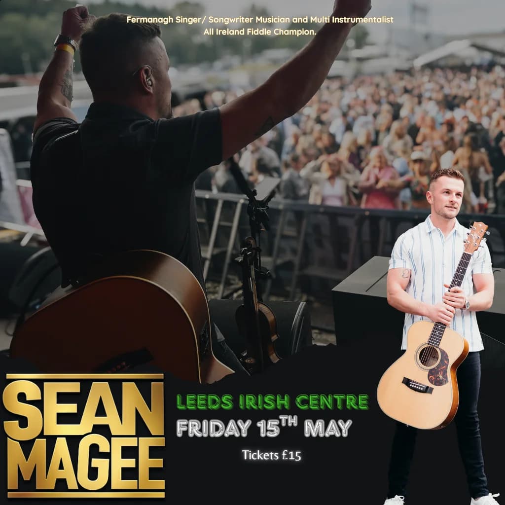 Sean Magee LIVE at Leeds Irish Centre