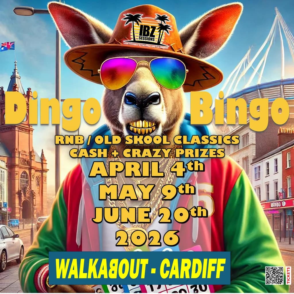 Dingo Bingo at Walkabout Cardiff 