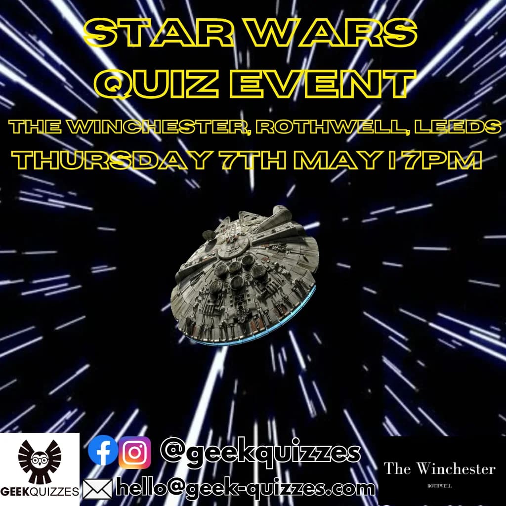 Star Wars Quiz Event at The Winchester