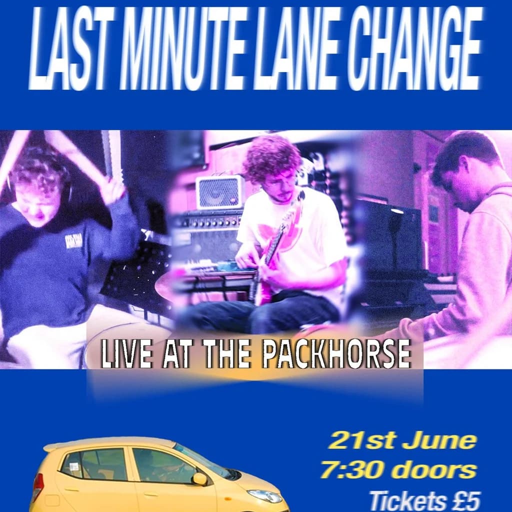 Last Minute Lane Change at The Pack Horse