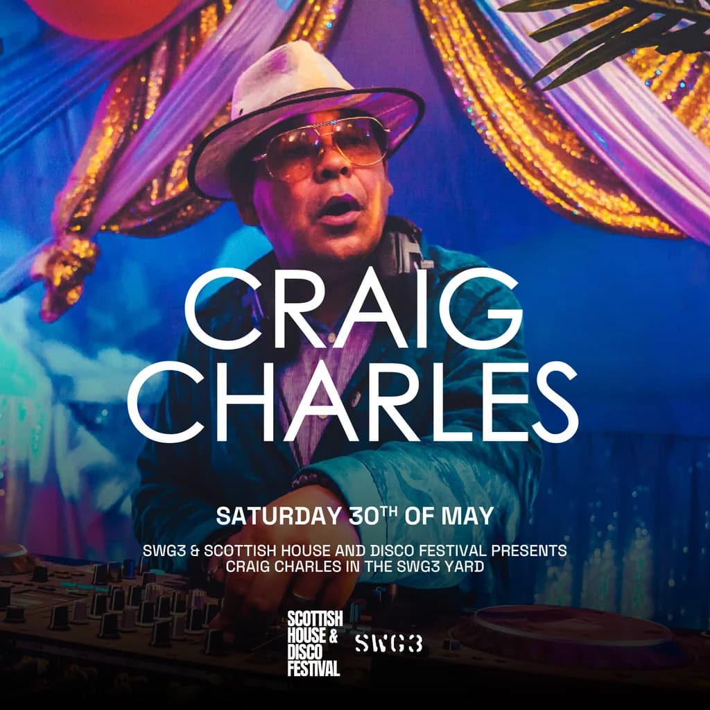 Craig Charles at SWG3