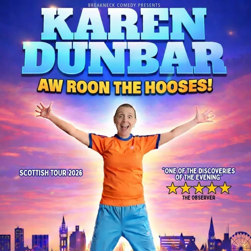 Karen Dunbar at Clydebank Town Hall