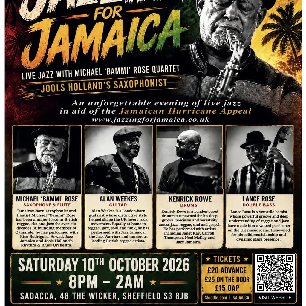 Jazzing For Jamaica