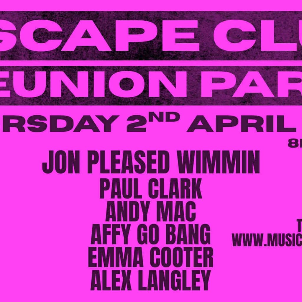 Escape Reunion Brighton at Patterns Brighton