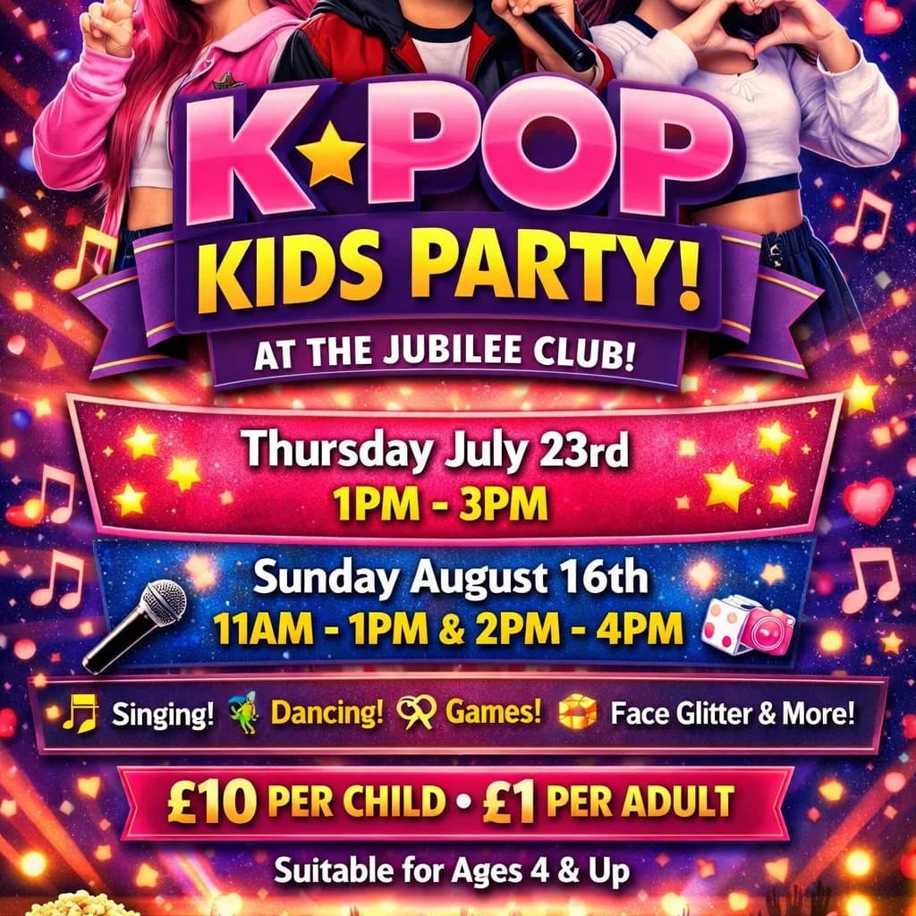 Kids K-Pop Event 11-1pm