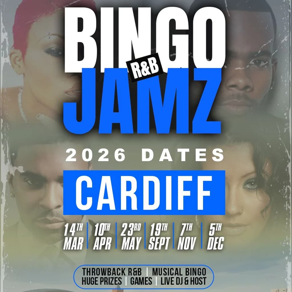 Bingo Jamz Cardiff  | 2026 at District Cardiff