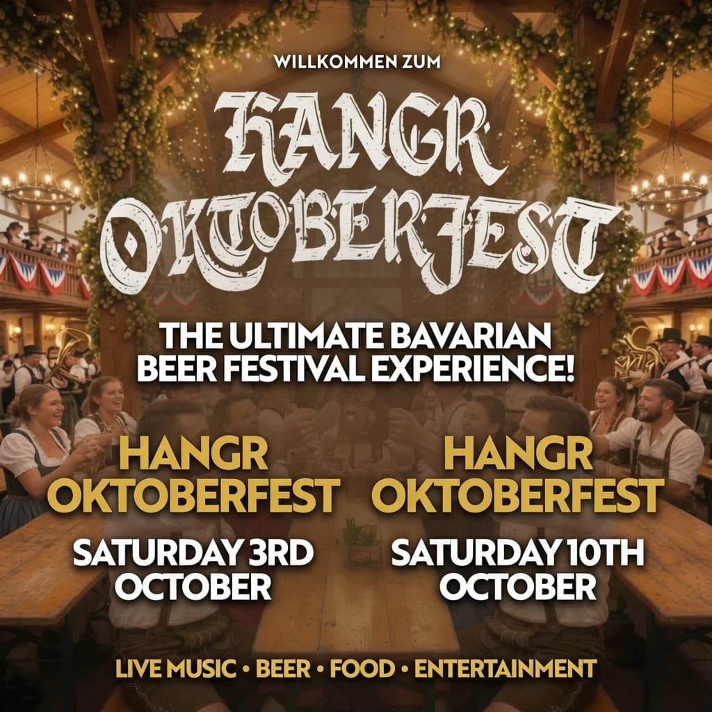 HANGR Oktoberfest 2026 at Hangr Warehouse
