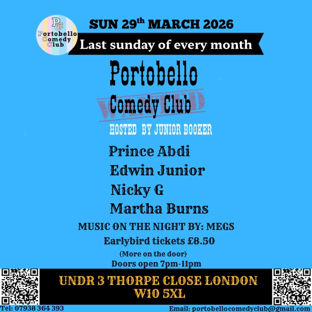 Portobello Comedy Club at UNDR Ladbroke Grove