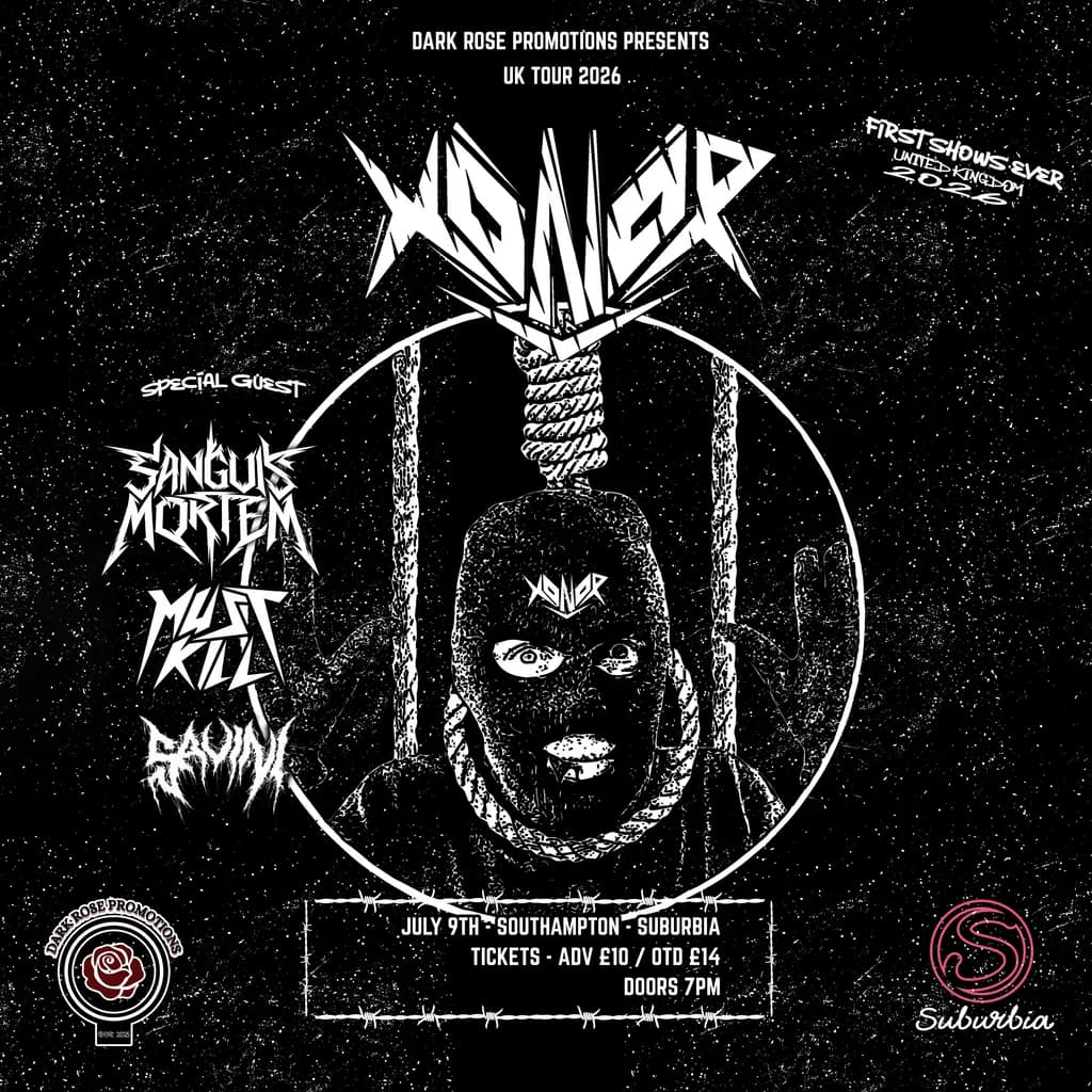 Xonor UK Tour at Suburbia Southampton