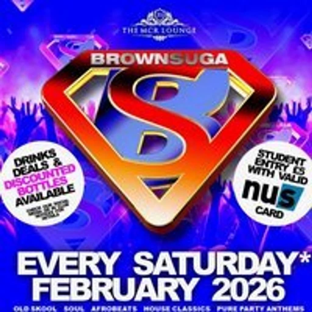 Brownsuga Party! at The Manchester Lounge