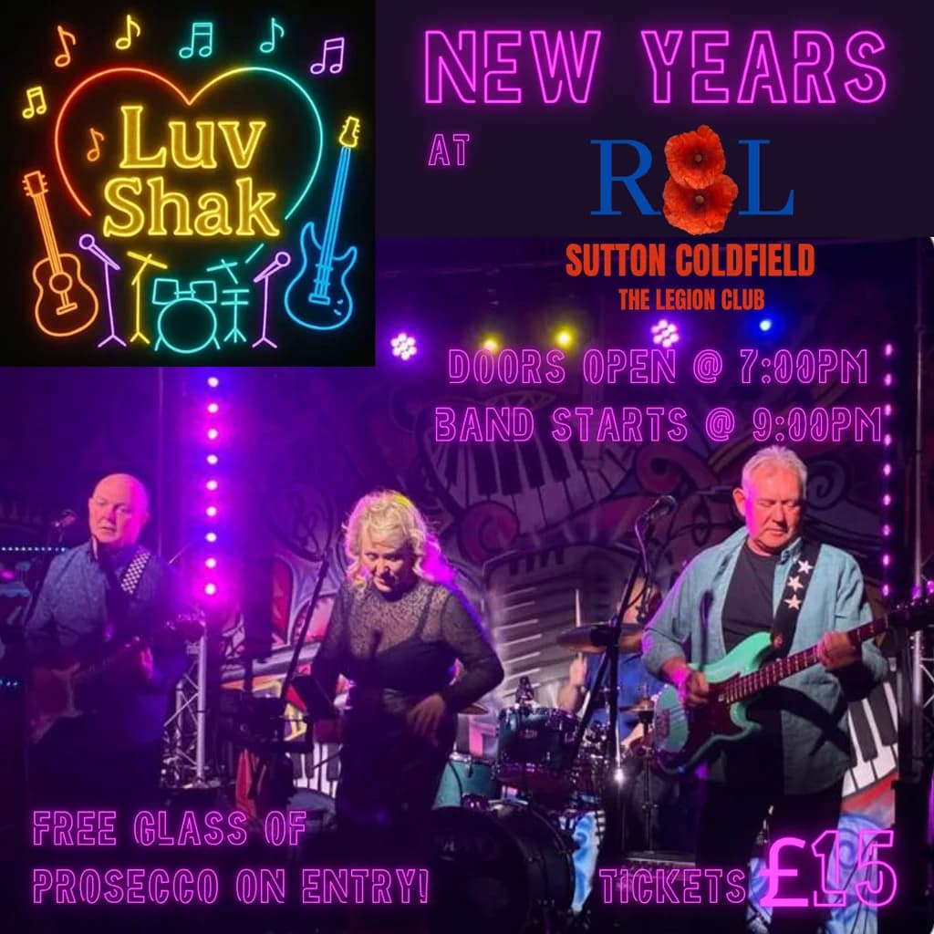 Luv Shak Live at New Years