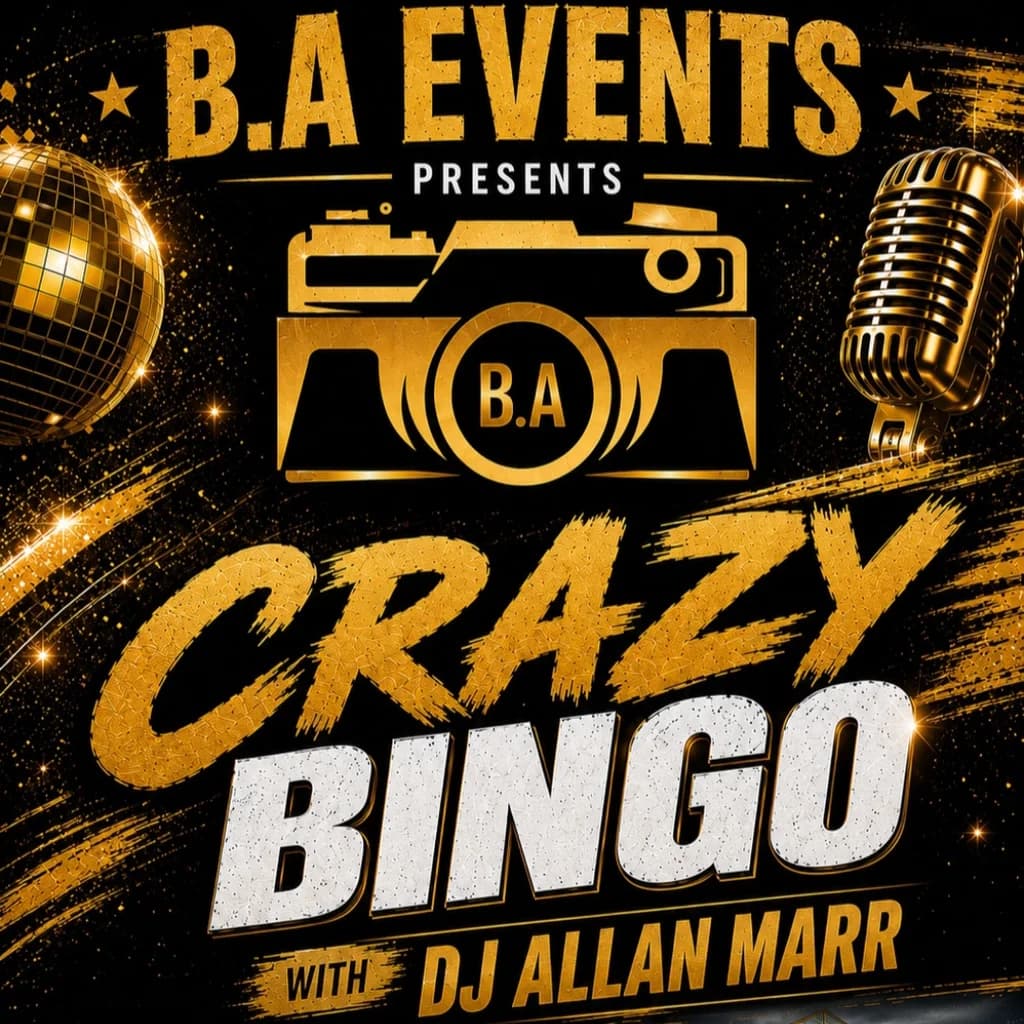 Crazy Bingo at Dalkeith Miners Club