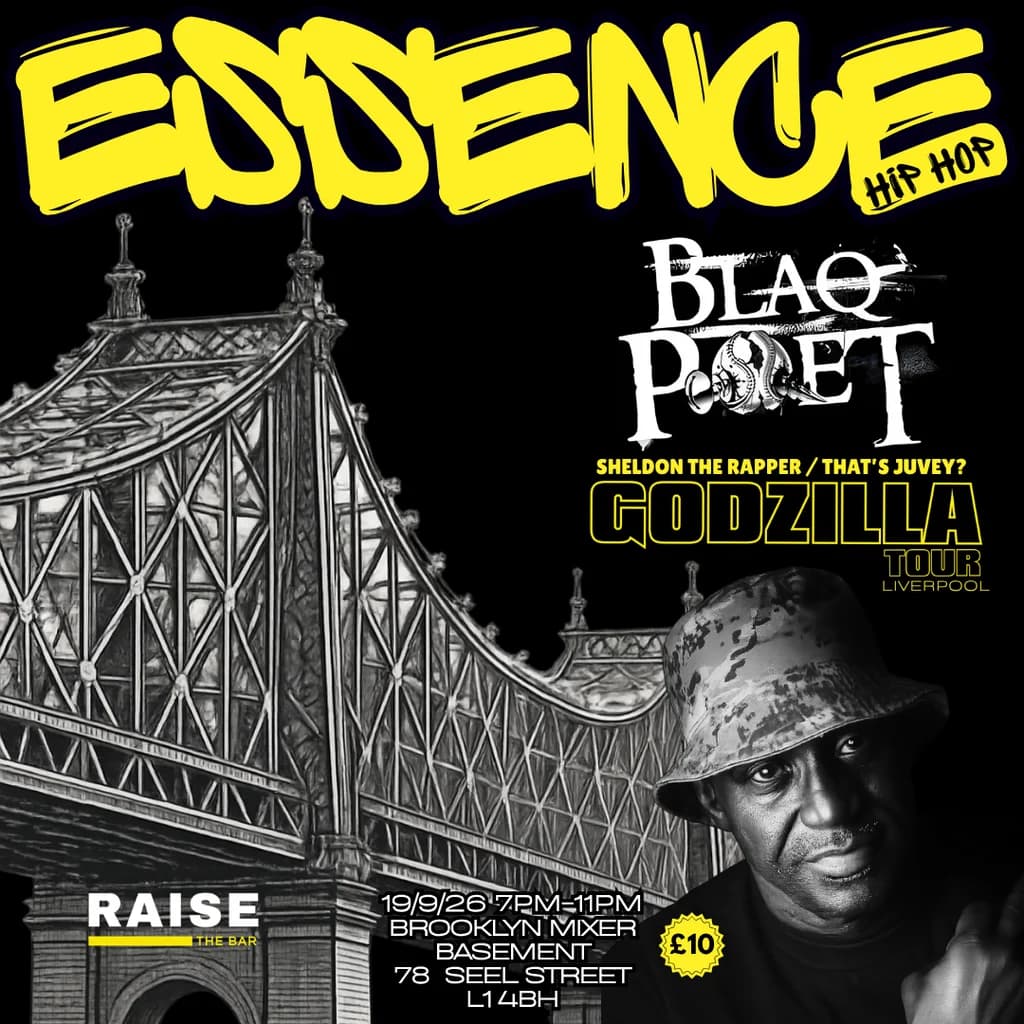 Blaq Poet Live In Liverpool