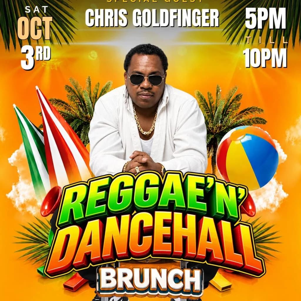 REGGAE DANCEHALL brunch at WS1 LIVE LOUNGE
