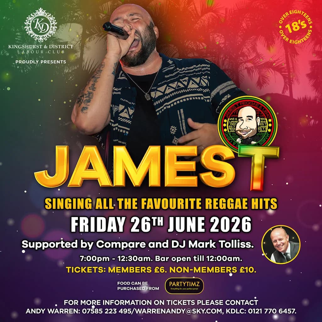 James T at Kingshurst Labour Club 