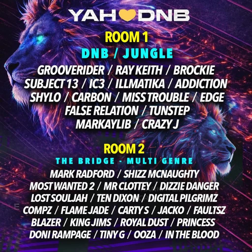 Yah Love Presents: Yah DnB at Fire Nightclub And Lightbox
