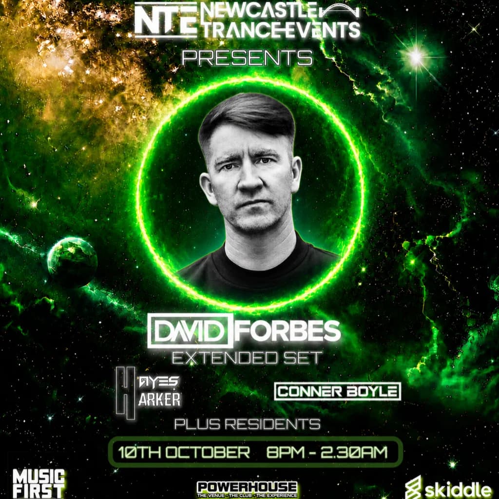 NTE Presents David Forbes at The Powerhouse