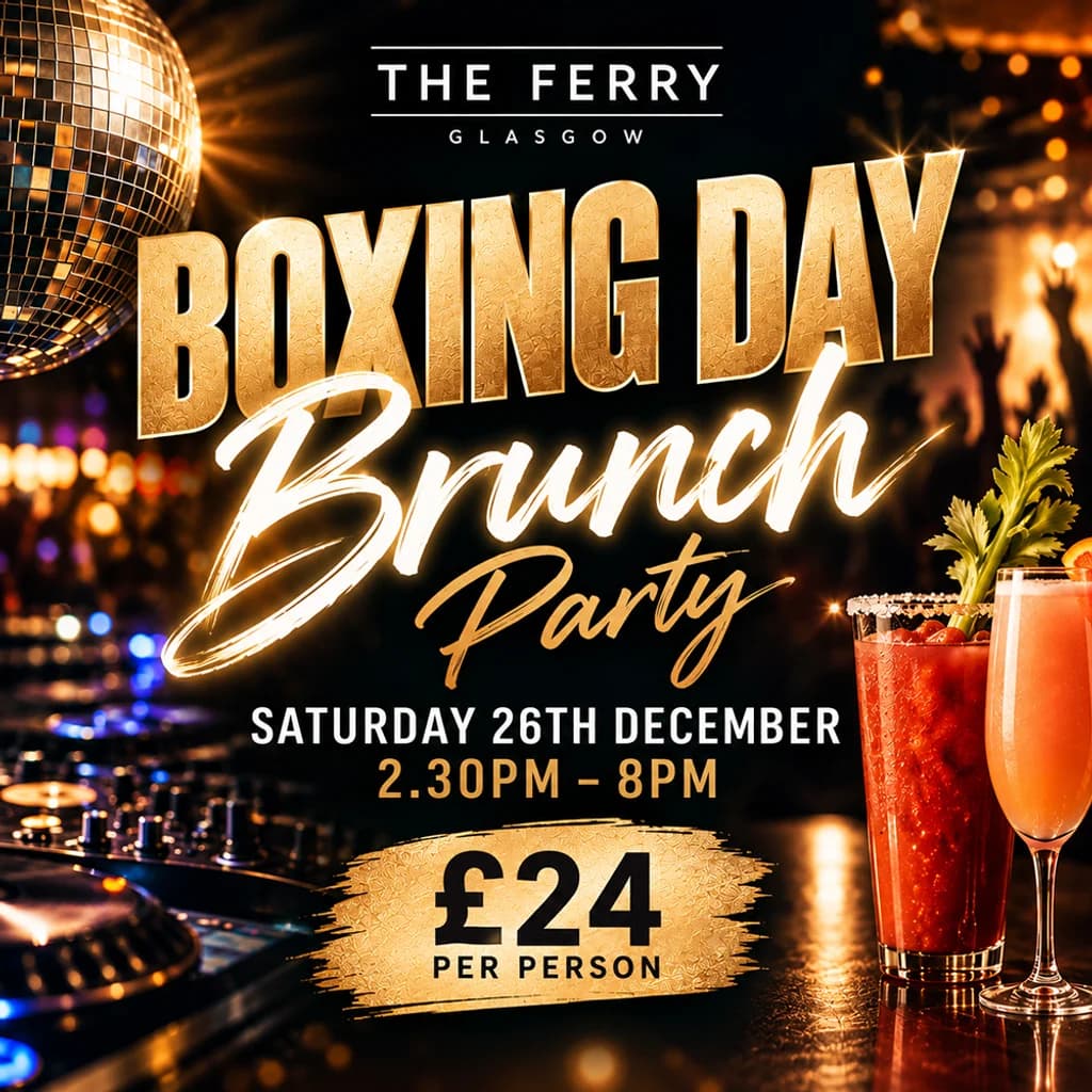 Boxing Day Brunch Party at Ferry