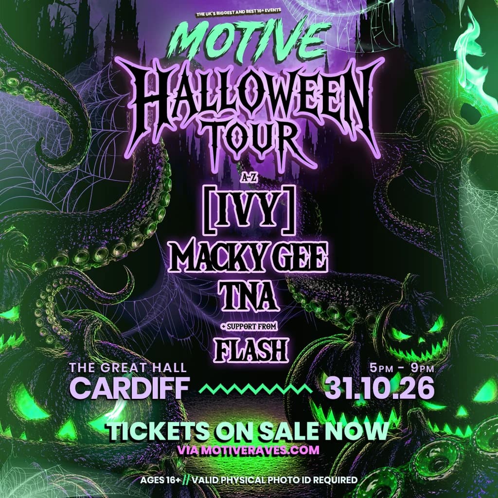 Cardiff 16+ Halloween Rave at The Great Hall