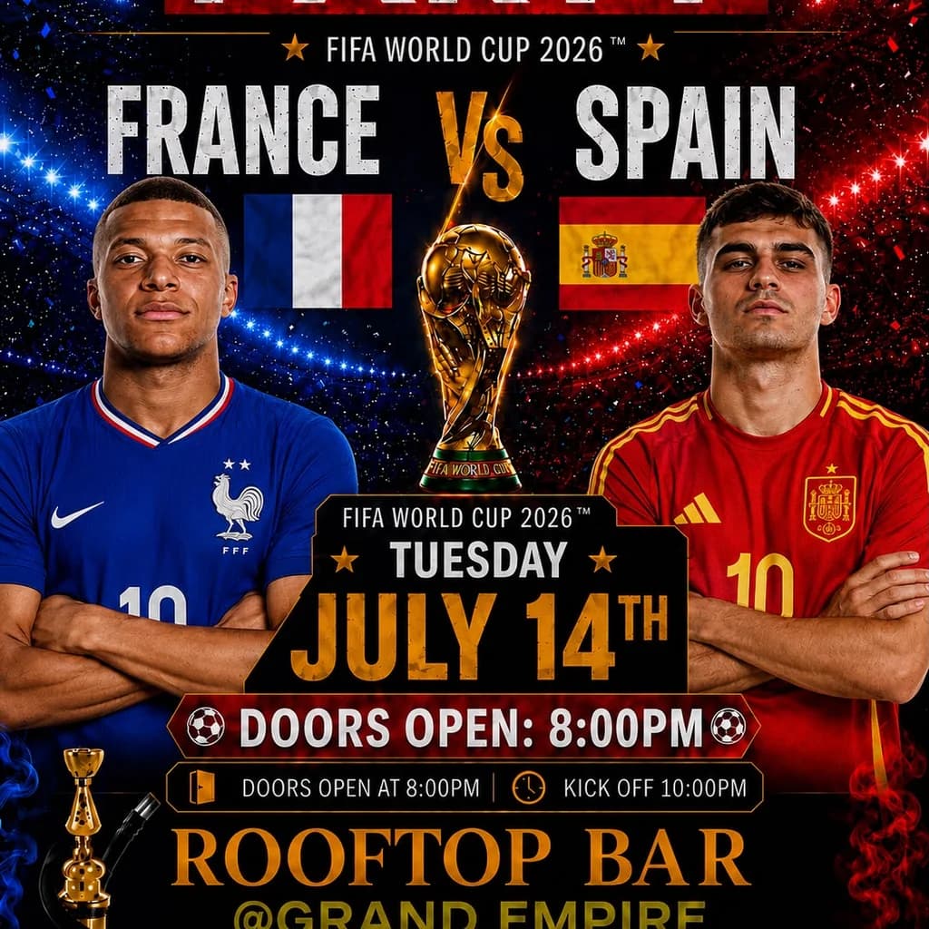 FRANCE vs SPAIN - WATCH PARTY