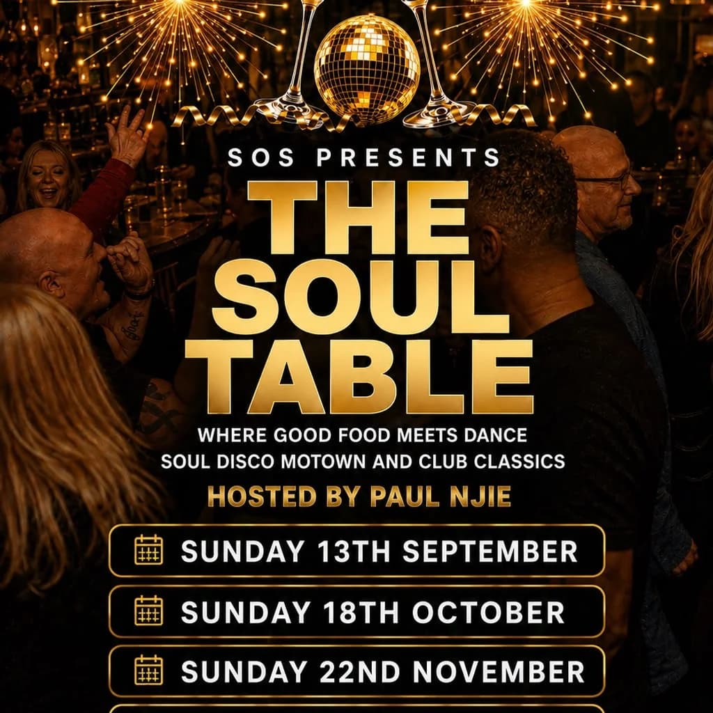 The Soul Table at The Noble Public House Glasgow
