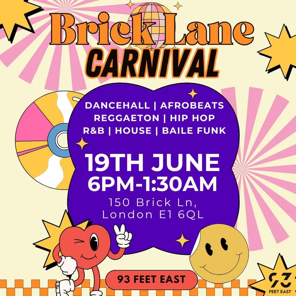 Brick Lane Carnival (London) at 93 Feet East