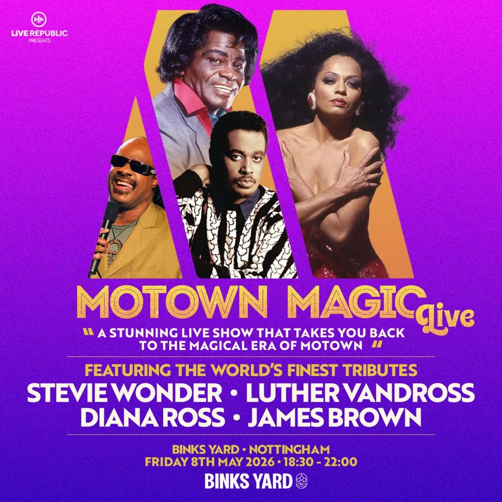 Motown Magic Live | Binks Yard at Binks Yard
