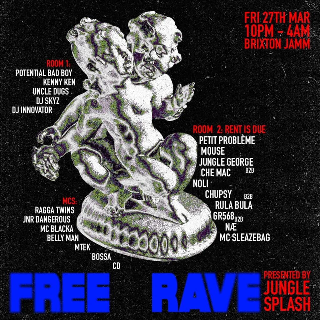 Jungle Splash at Brixton Jamm