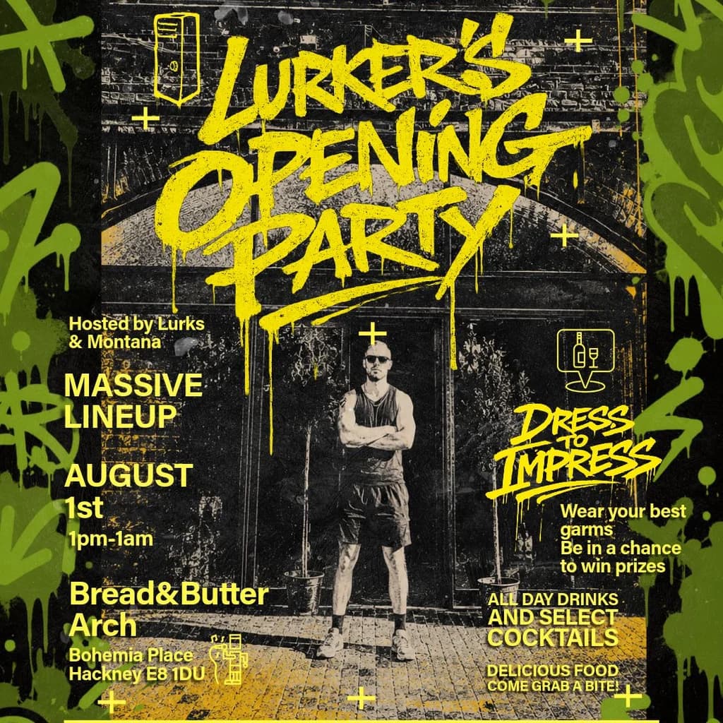 Lurker's Opening Party at Bread And Butter Arch