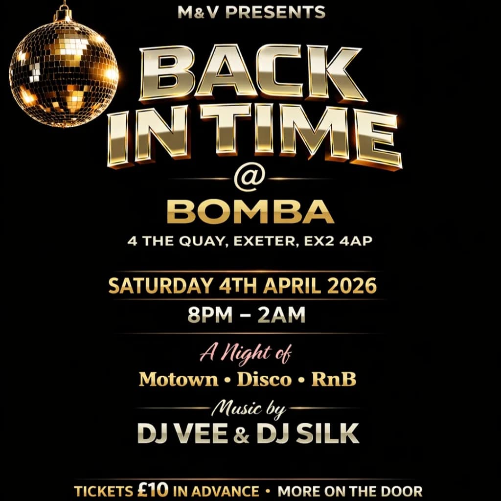 Back in time at Bomba Exeter