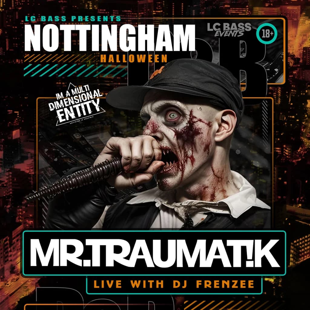 Mr Traumatik HALLOWEEN PARTY
