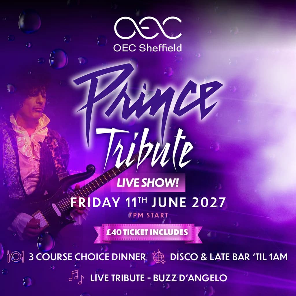 Prince Tribute Live Show at OEC Sheffield