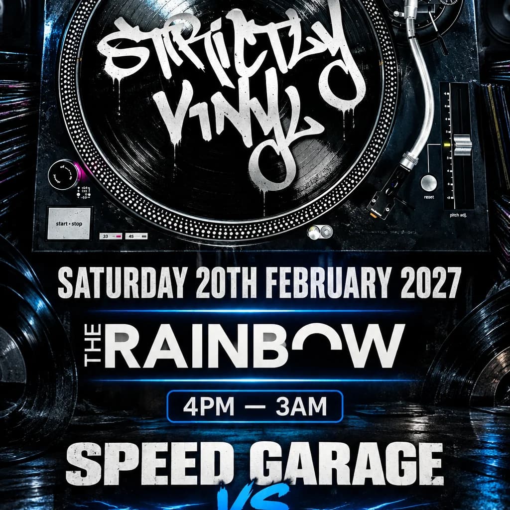 Strictly vinyl at The Rainbow Pub Digbeth
