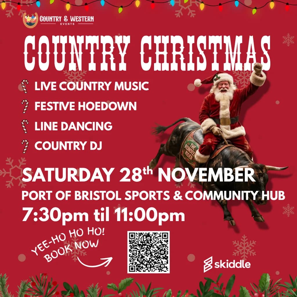 Bristol Xmas Hoedown at Port Of Bristol Sports And Community Hub