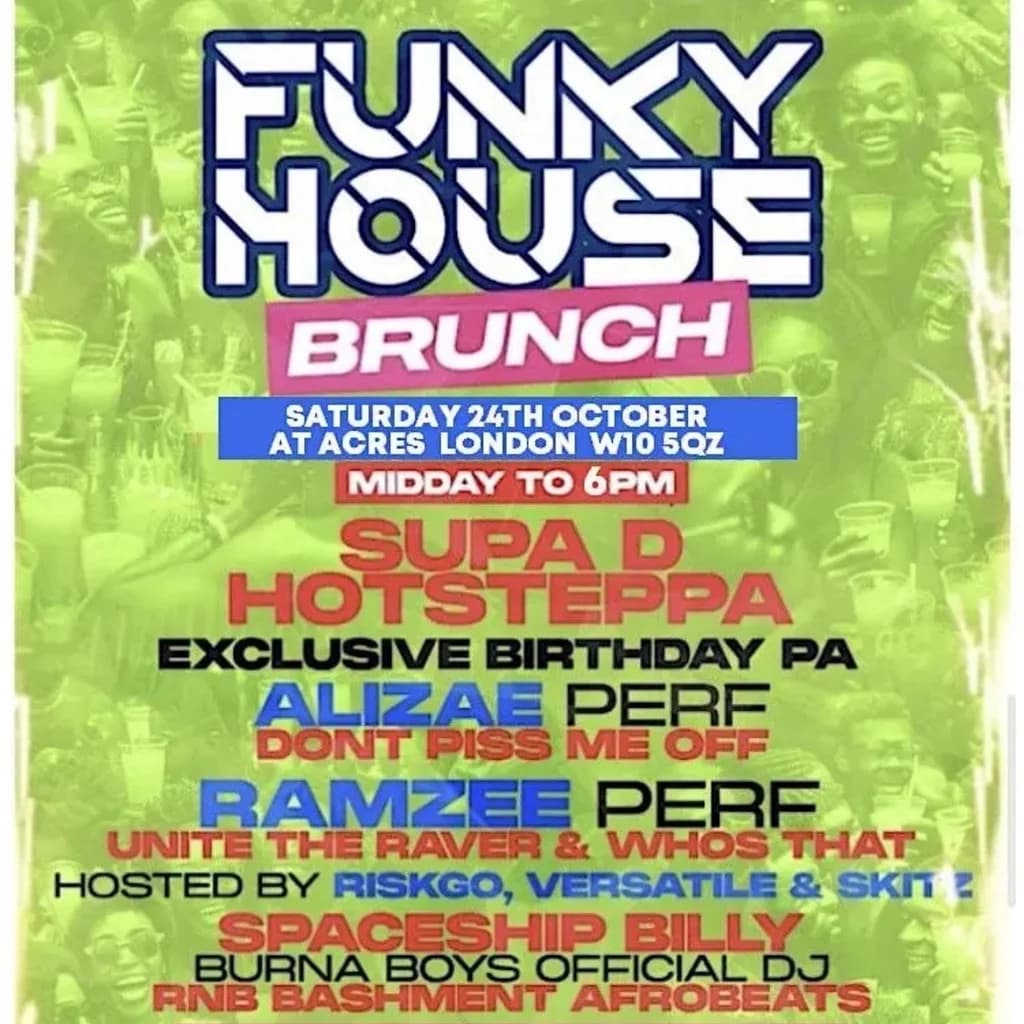 Funky house brunch at Acres