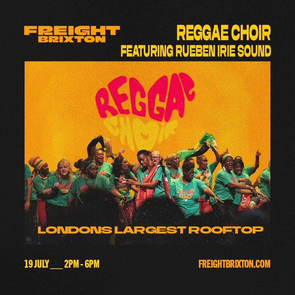 Reggae Choir Rooftop Party at Freight Brixton