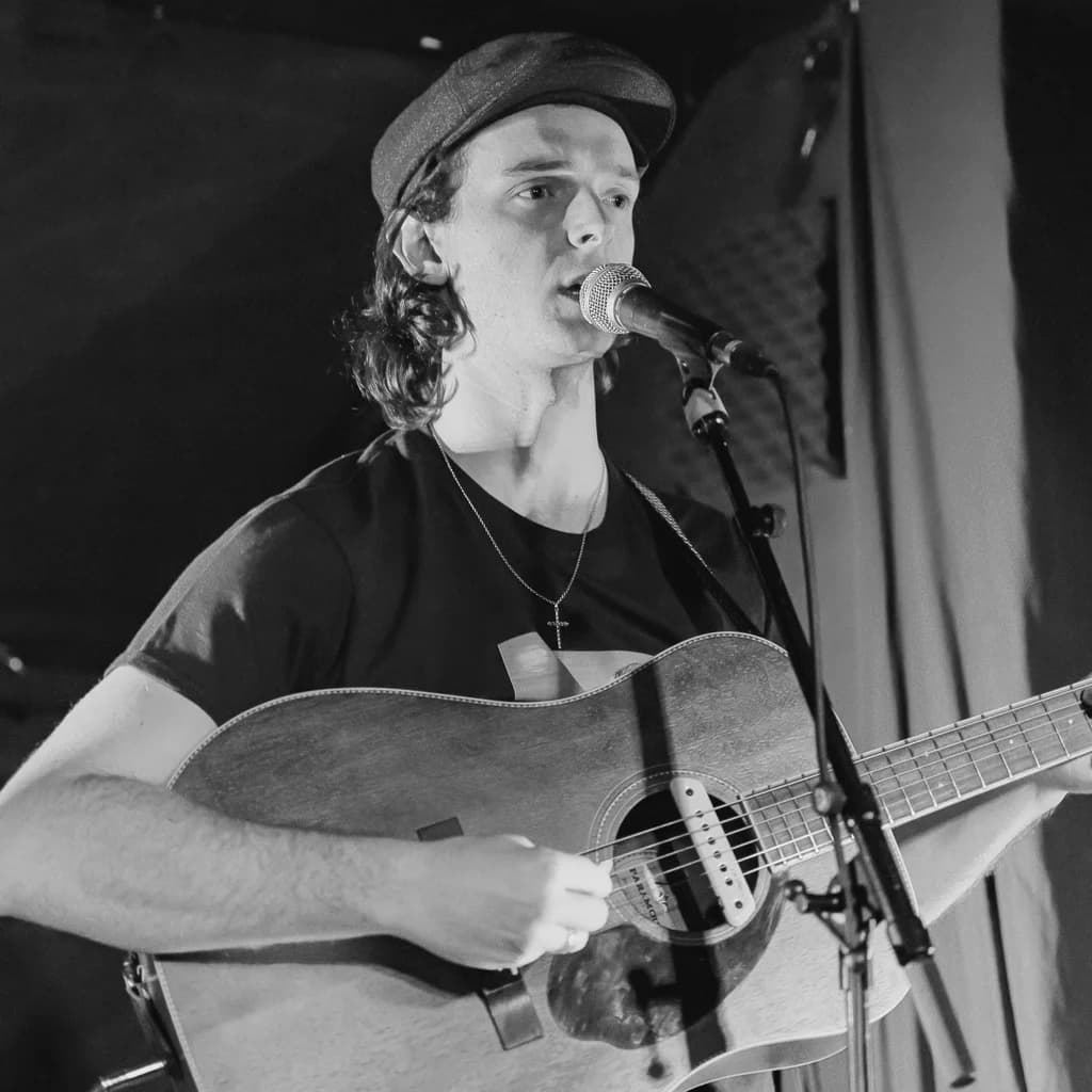 Colm O'Sullivan at Blue Dog