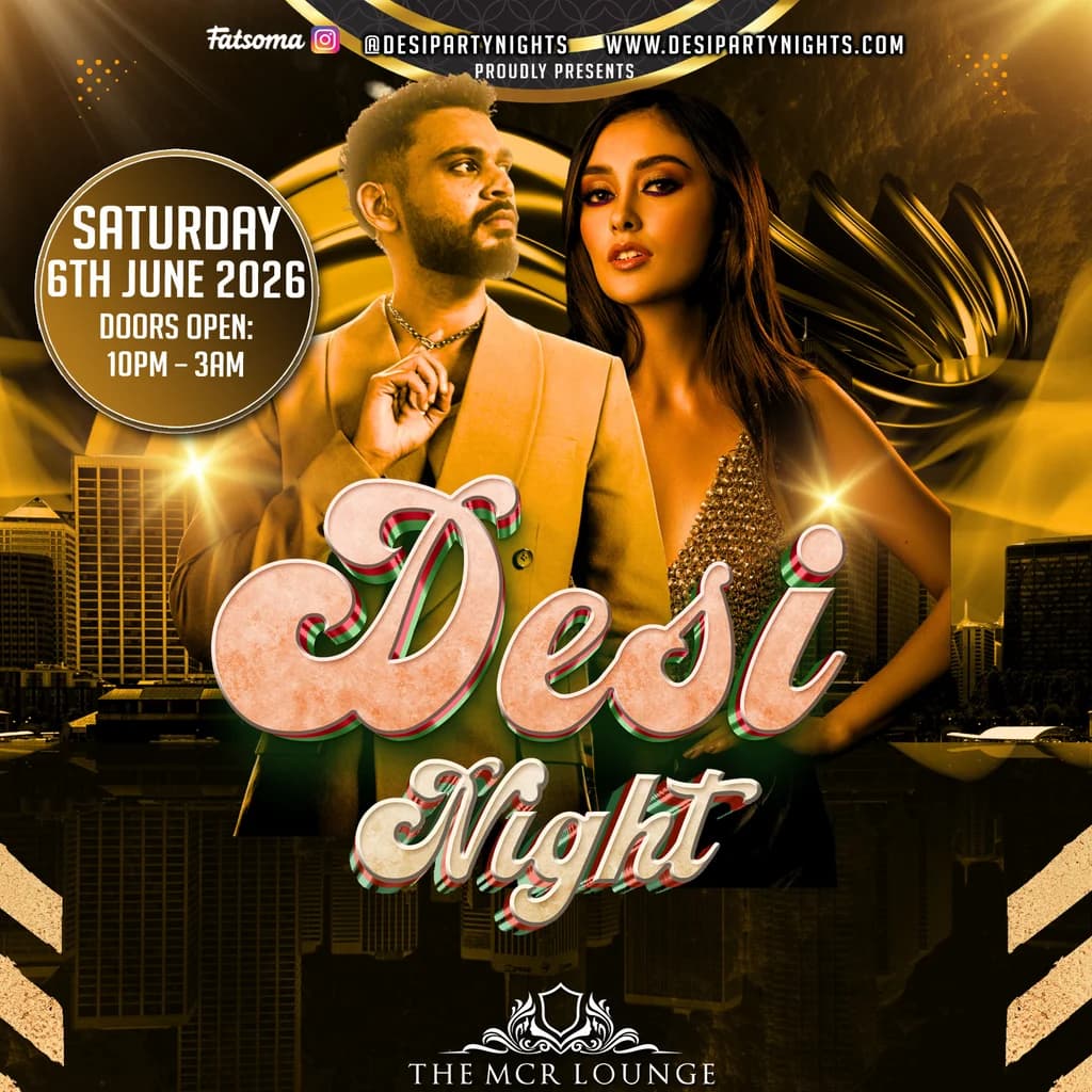 Desi Night Manchester at The MCR Lounge