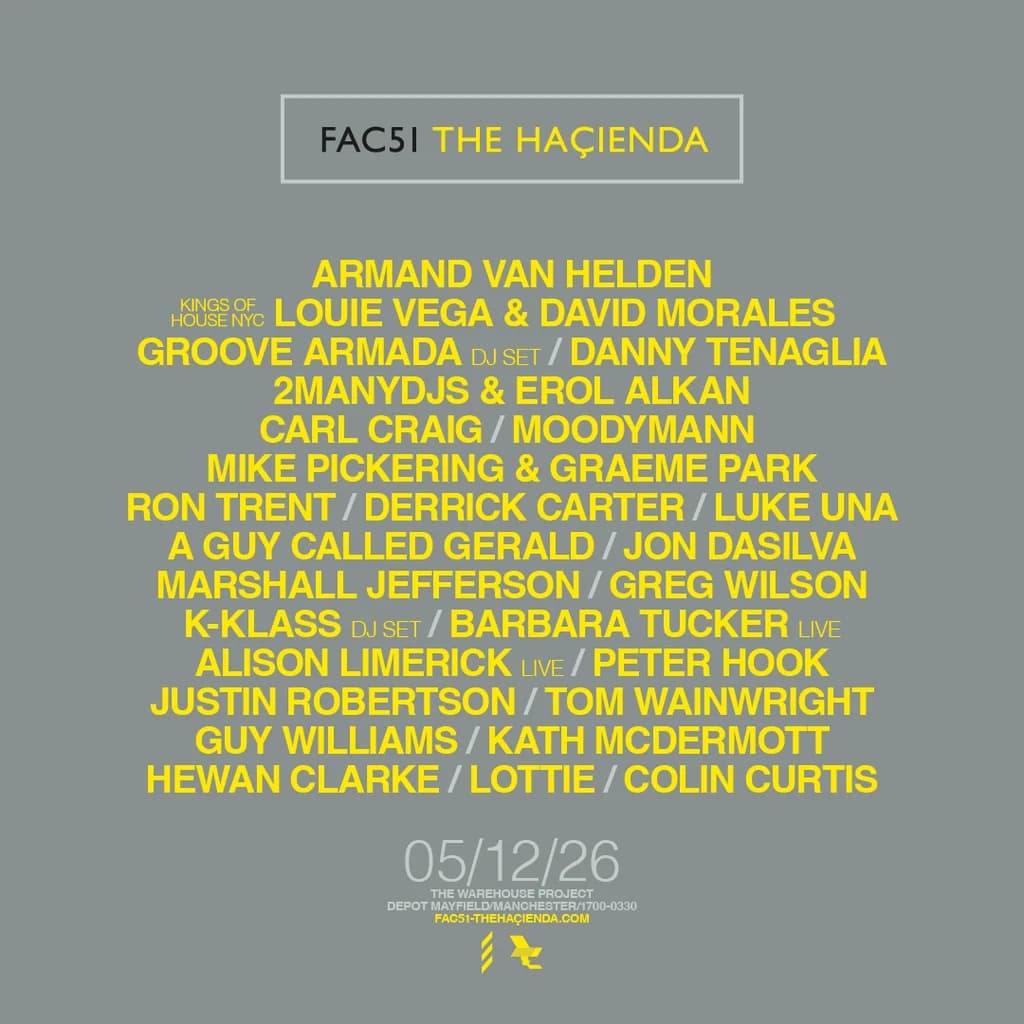 The Haçienda, Manchester at Mayfield Depot