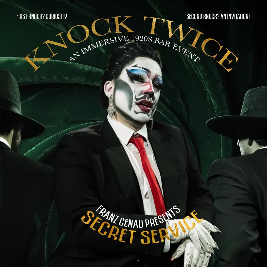 Knock Twice Cabaret at Botanical Garden