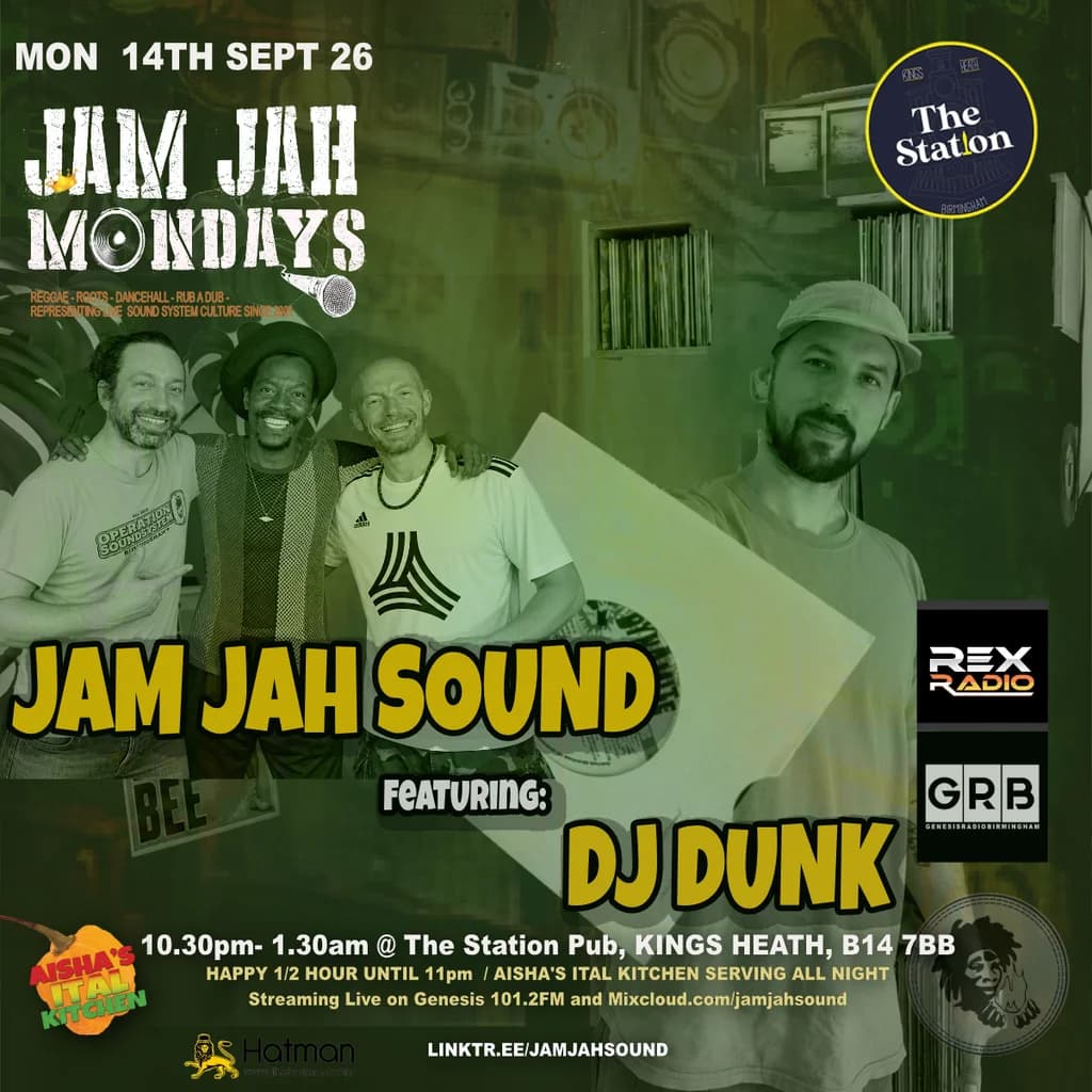 Jam Jah Mondays ft DJ DUNK