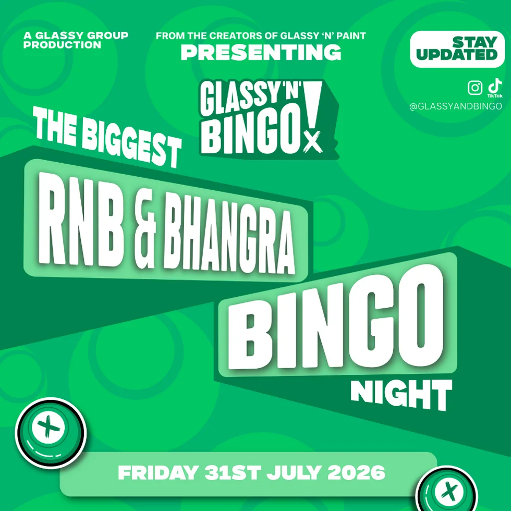 Glassy 'n' Bingo at Dabbers Social Bingo