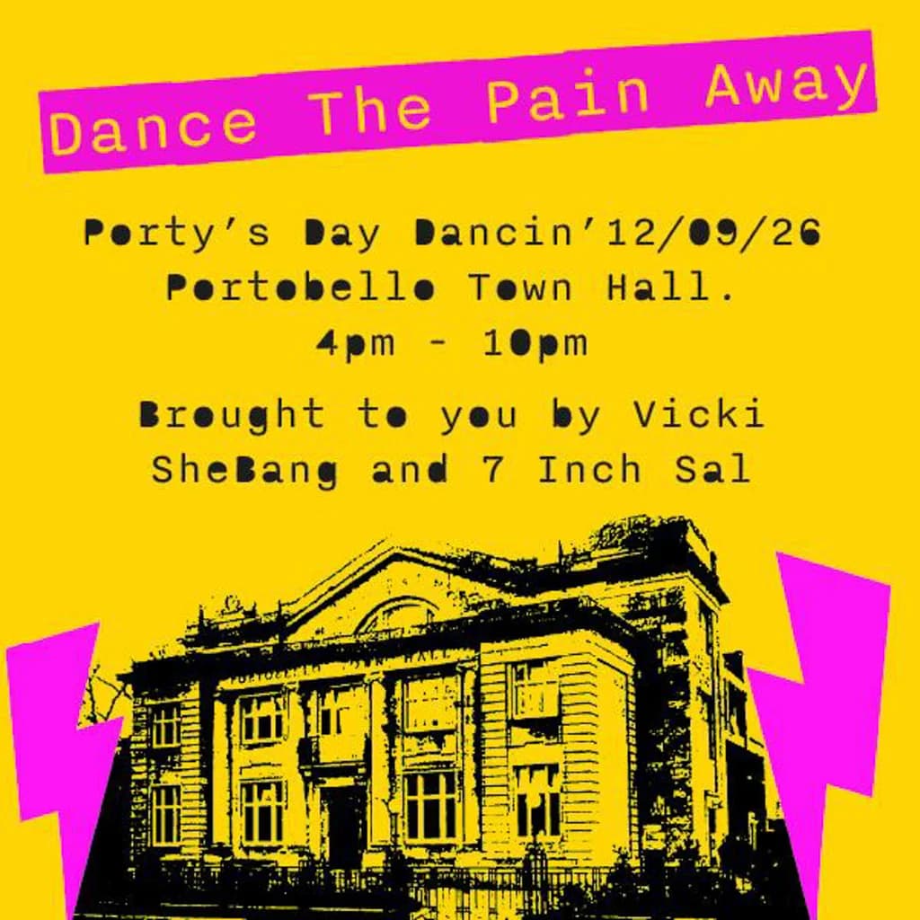Dance The Pain Away at Portobello Town Hall