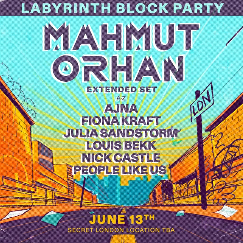 Mahmut Orhan Block Party at Secret London Location