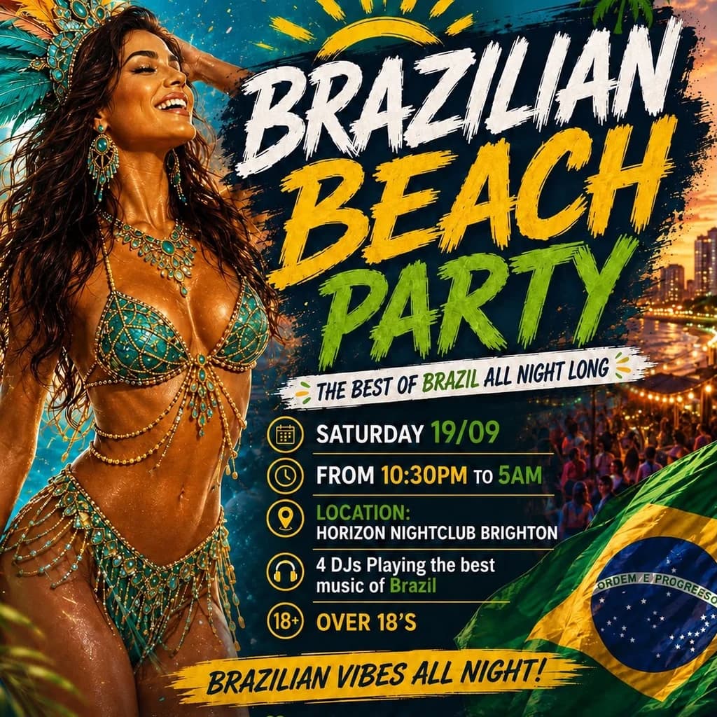 Brazilian Beach Party at Horizon Club