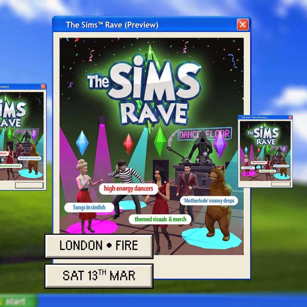 The Sims Rave