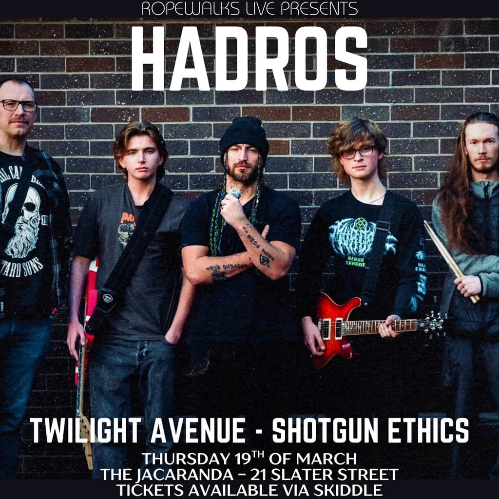 Hadros With Special Guests at The Jacaranda Club